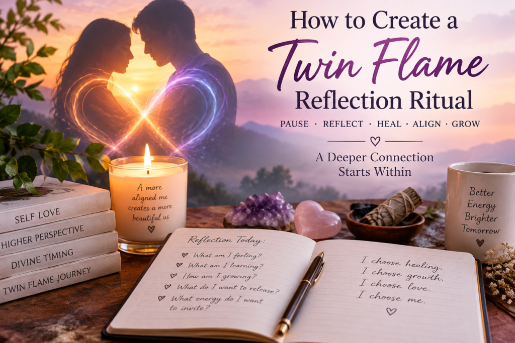 How to Create a Twin Flame Reflection Ritual
